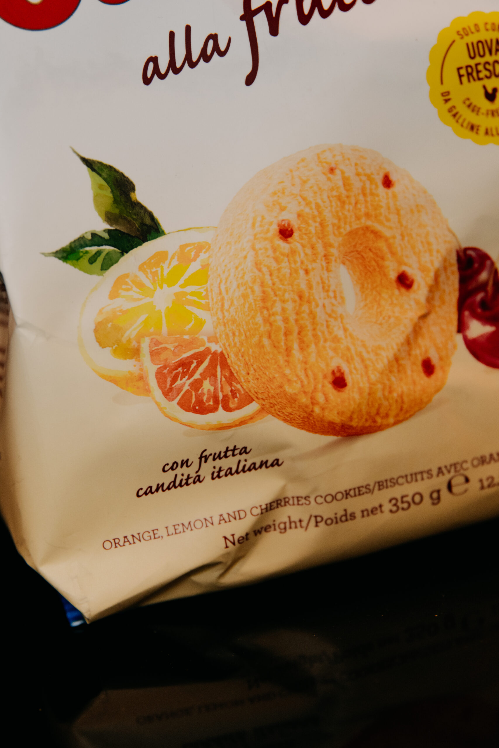 Divella ciasteczka Ottimini z owocami 350g - obrazek 2