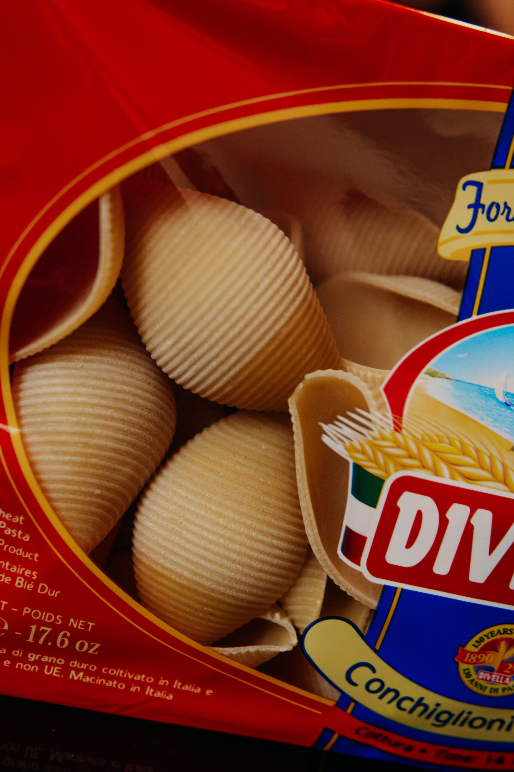 Divella Conchiglioni 500g - obrazek 2