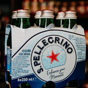 San Pellegrino woda gazowana 250ml (szklana butelka)