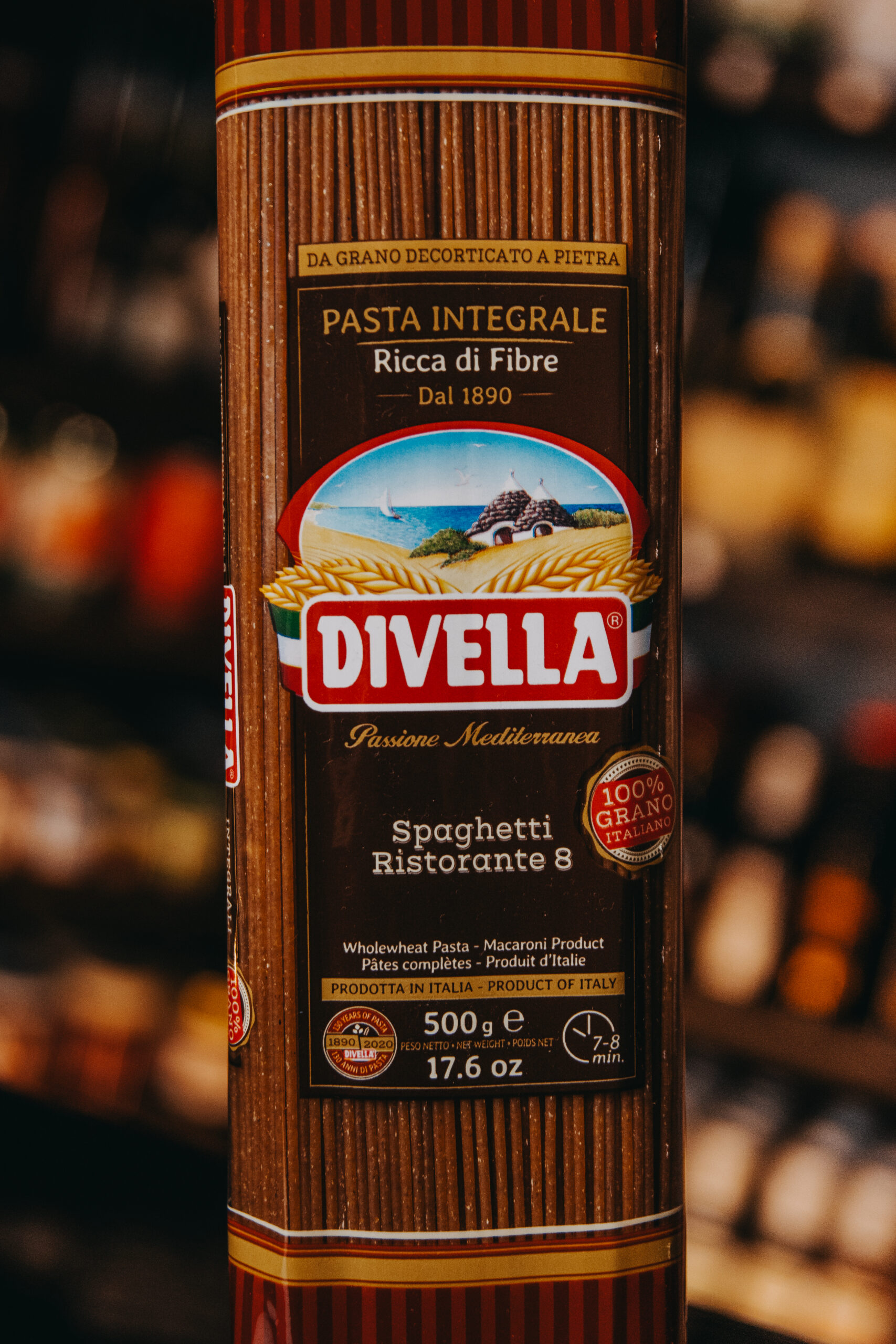 Divella Spaghetti Pełnoziarniste 500g - obrazek 2