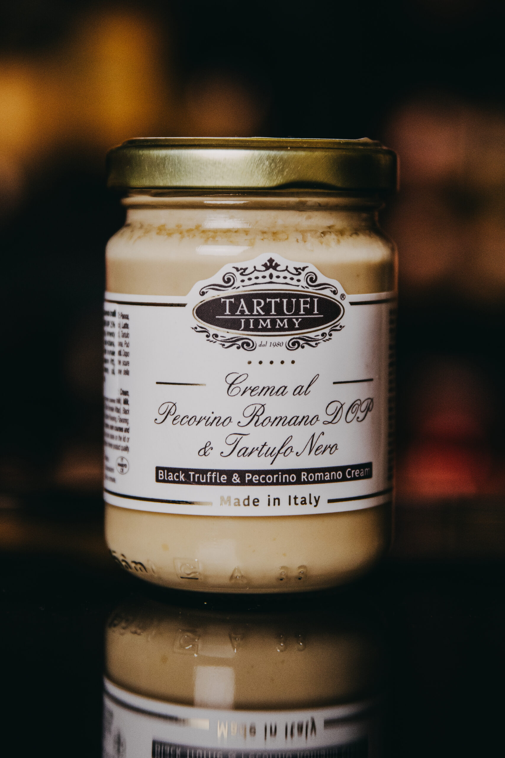 Jimmy Tartufo krem na bazie Pecorino z czarnymi truflami 130g