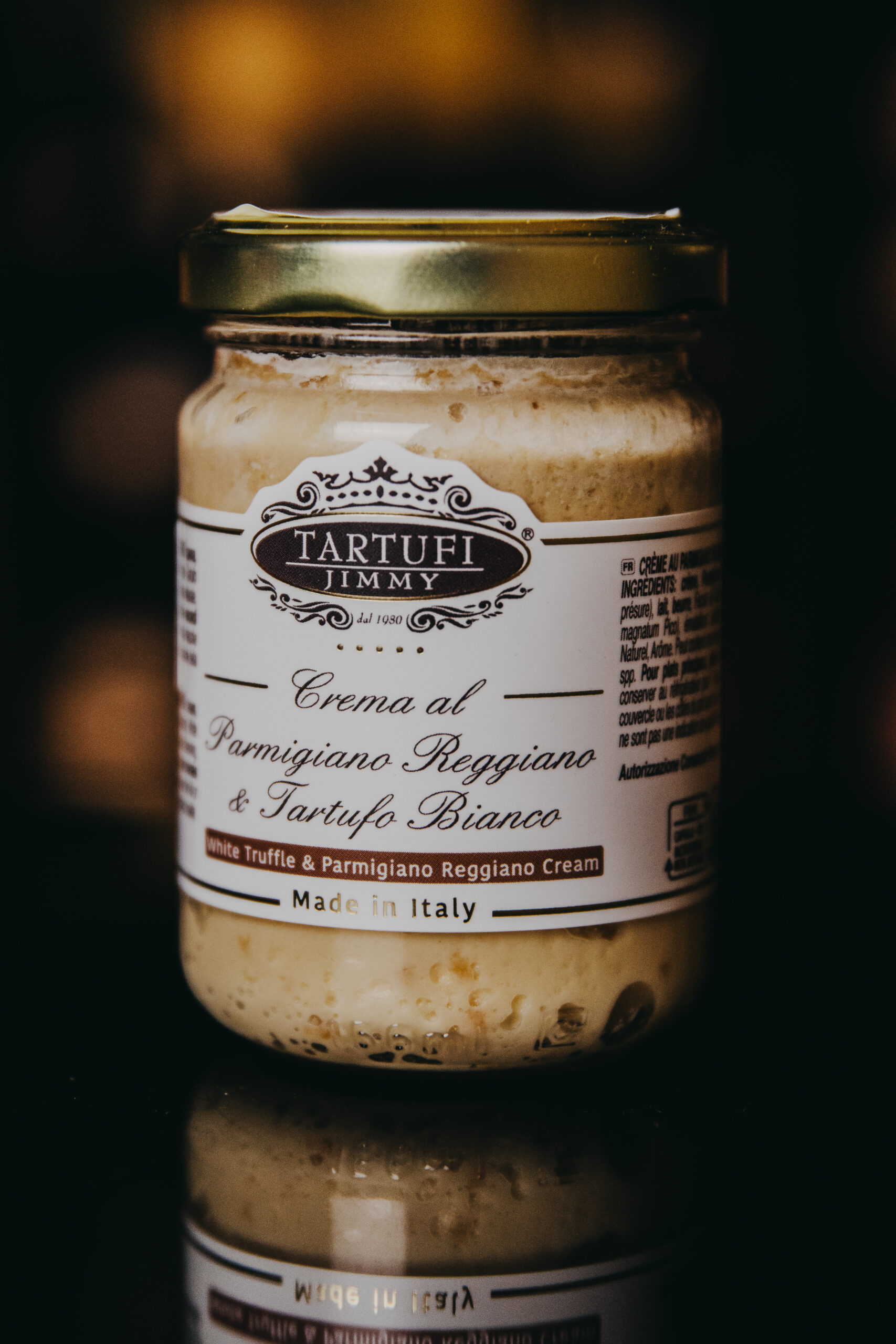 Jimmy Tartufi Krem na bazie Parmezanu z białymi truflami 130g