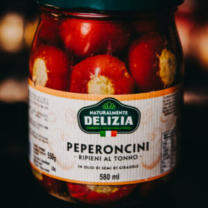 Delizia papryka nadziewana tuńczykiem 580ml