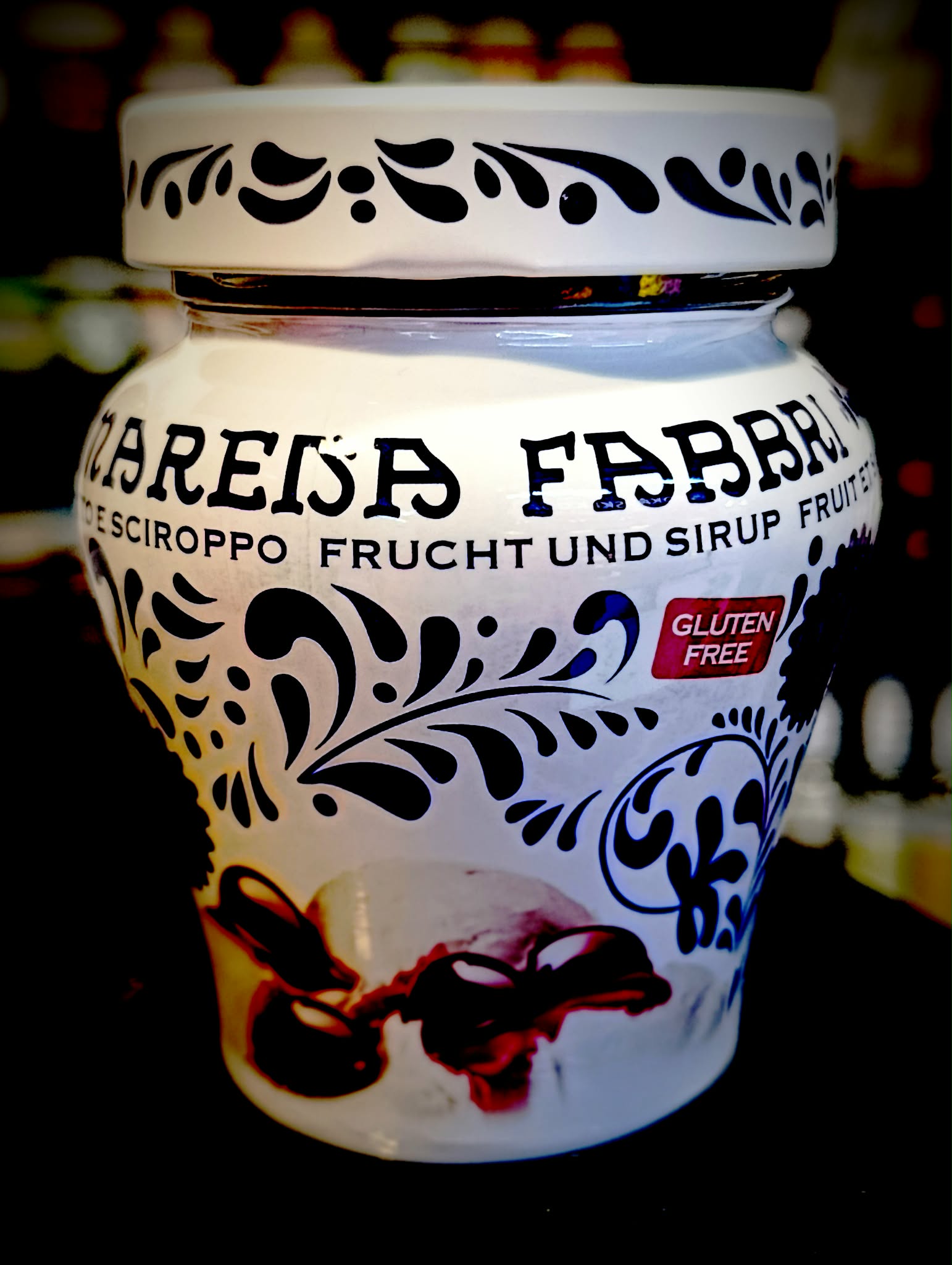 Amarena Fabbri Fruta em Calda wiśnie w syropie 230g bez gluten