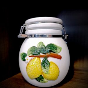 pojemnik zamykany z motywem cytryny 500ml 🍋